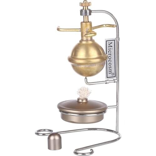 6.8 X 10 X 13.2CM Mini Pure Copper Verticle Type Steam Engine Model Building Kits Toys For Kids Adults Creative Gifts Set