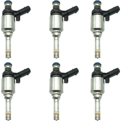 6Pcs Car Fuel injector for AUDI A3 A4 A5 A6 A8 Q3 Q5 TT 2.0 TFSI quattro 2004-2017 OEM 06H906036H 06H906036G 0261500076