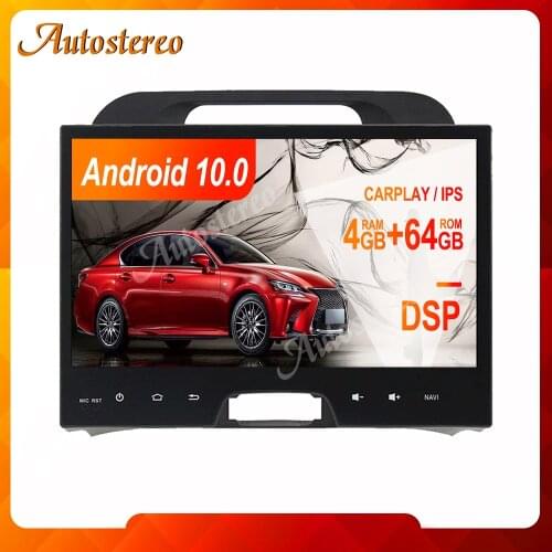 PX6/PX5 Android 10.0 Car DVD Player GPS Navigation For KIA SPORTAGE 2010+ Multimedia Player Radio Tape Recorder Stereo Head Unit