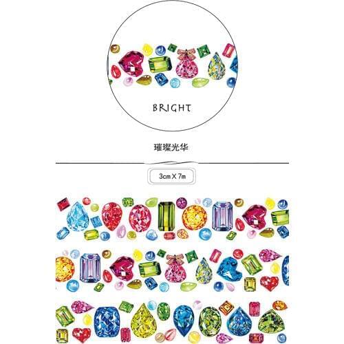 Free Shipping 20mm*7m/30mm*7m high quality washi paper tape/Color gem and Four seasons masking japan washi tape