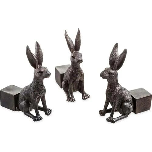 3pcs Plant Pot Foot Dog/cat/rabbit Statue Flower Pot Planter Foot Pot Support Foot Handmade Garden Decoration LBShipping