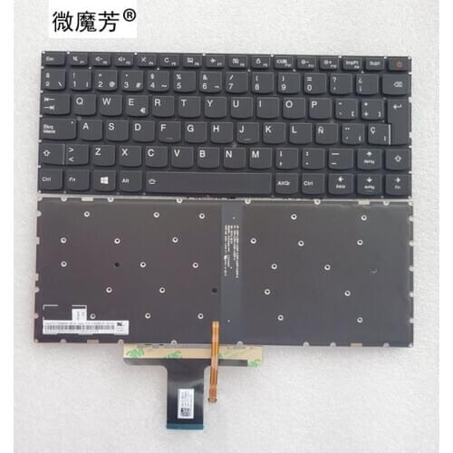 SP/LA keyboard for Lenovo IdeaPad 710s-13 710S-13IKB 710S-13ISK Air 13 Pro 510s-13 Air 13 Pro 13.3" laptop Backlit