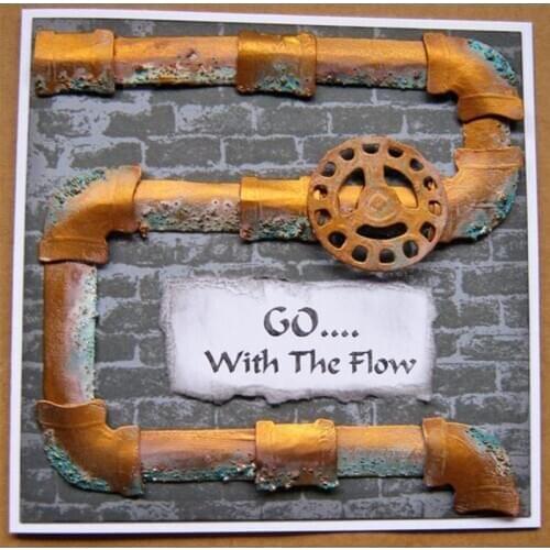 In The Pipeline Metal Cutting Dies Stencils for DIY Scrapbooking Photo Album Decorative Embossing Cards Craft Supplier Die Cut