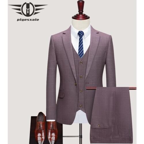 Plyesxale Mens Wedding Suits