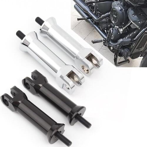 Motorcycle Rear Foot Peg Bracket Passenger Foot Pegs Support Mount For Harley Davidson Softail Standard Fat Boy 2018-Up