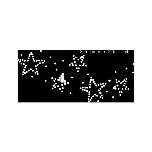 Lowest price maid of honor for hot fix rhinestone motif transfer many stars Iron On Transfer