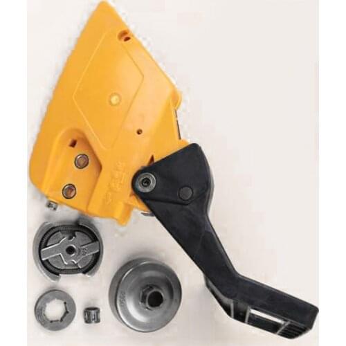 Replacement Brake Handle Kit Fits For PARTNER 350 351 Chainsaw Drum Needle Bearing Clutch Cover for MCCULLOCH MAC 335 435 440