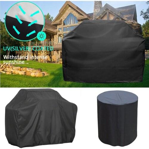 Outdoor BBQ Grill Cover Waterproof Patio Furniture Cover for Home Include different size Chaise Lounge Cover Protector Covers