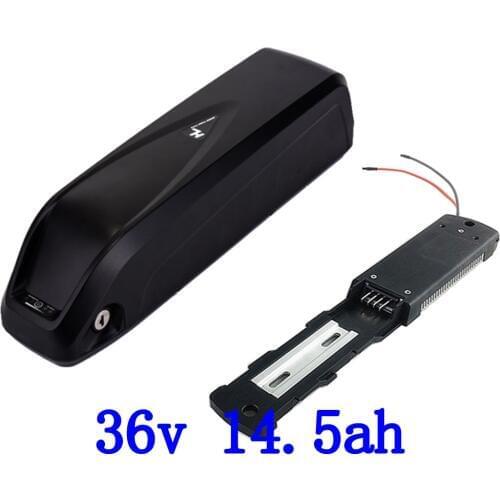 36V Electric Bike Battery 36V 15AH Lithium Battery use samsung/panasonic cell 36V 250W 350W 500W Ebike Battery with 2A charger