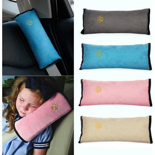 Auto Pillow Child Kids Safety Car Seat Belt Pad Strap Harness Shoulder Sleep Pillow Cushion Support Shoulder Padding