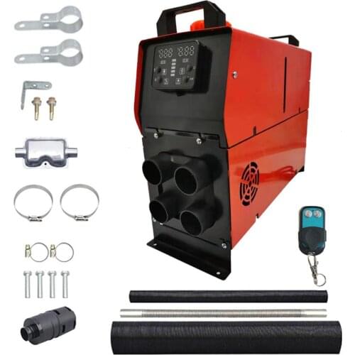 Car Heater Auxiliary Heater 5KW 12V All In One Air Diesels Parking Heater Voice Broadcastable&clamshell Integrated Machine