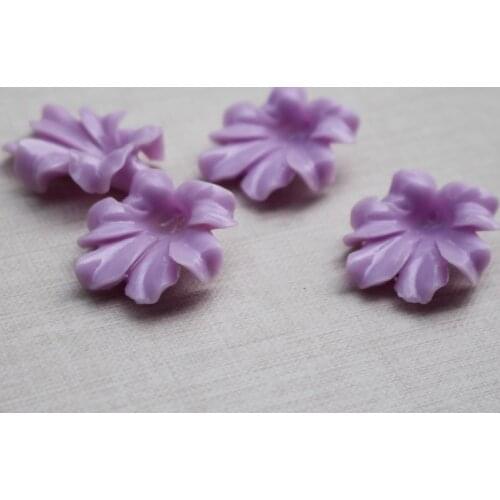 5Pieces 44mm*32mm*19mm Artificial coral beads Large Artificial coral Leaf beads Cabochon Purple color for Jewelry making