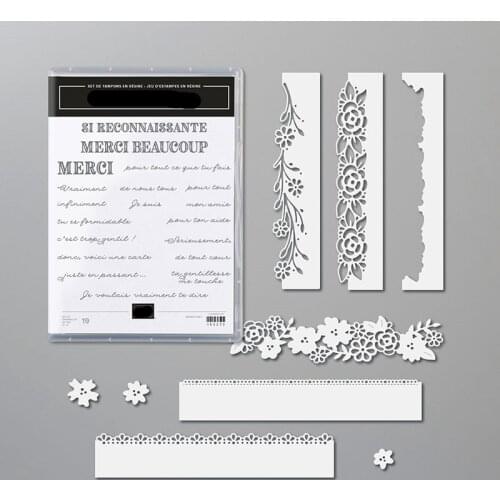 ORNATE Metal Cutting Dies and Stamps for Scrapbooking Stencil Handmade Card Make Model Craft Mold Die Cut New Arrival 2021