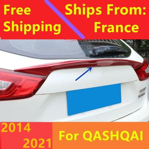 For Nissan Qashqai Dualis J11 2014-2020 tailgate mid-wing modification special body tail exterior modification tail accessories