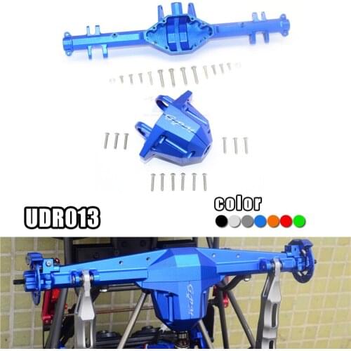 GPM 1/7 UDR 85076-4 Short Truck Upgrade Accessories Metal aluminum alloy rear straight gearbox + gearbox cover#8540+8541