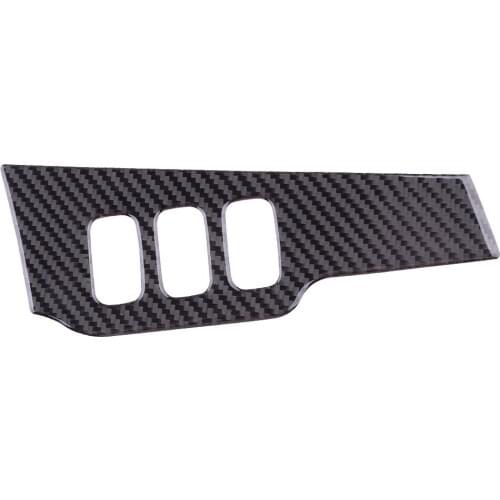 Car Headlight Switch Button Cover Trim Fit For Mitsubishi Lancer Evo 2008 2009 2010 2011 2012 2013 2014