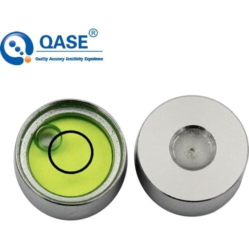 Round Metal Bullseye Spirit Level Bubble Beads for Camera Equipment Tripod Diameter 12mm 13mm 1PCS