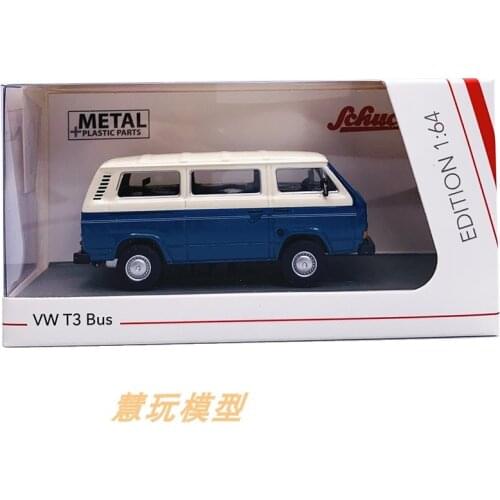 NEW Schuco 1:64 VW T3 Bus LIMITED rubber tire Die-casting metal car model MiJo toys gift