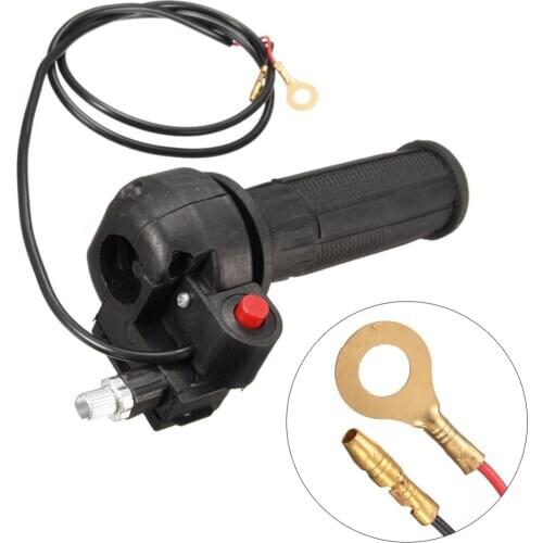 Mayitr 1pc 47cc 49cc Motorcycle Scooter Dirt Bike Twist Throttle Grip Stop Kill Switch + Cable 2 Wires For 22mm Diameter Handleb