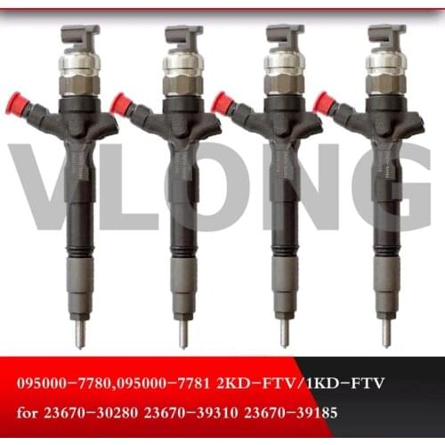 GENUINE AND BRAND NEW COMMON RAIL FUEL INJECTOR 095000-7030, 095000-7031, 095000-6760, 095000-6761, 23670-39185, 23670-39186