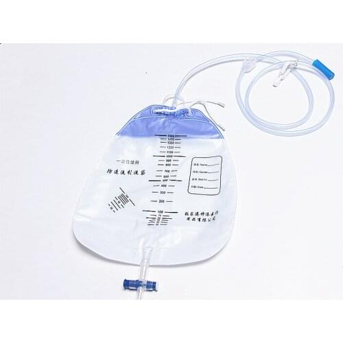 10pcs 1500ml Braces & Supports ,Disposable Urine Meter Urinary Drainage Bag Catheter Collection Bag
