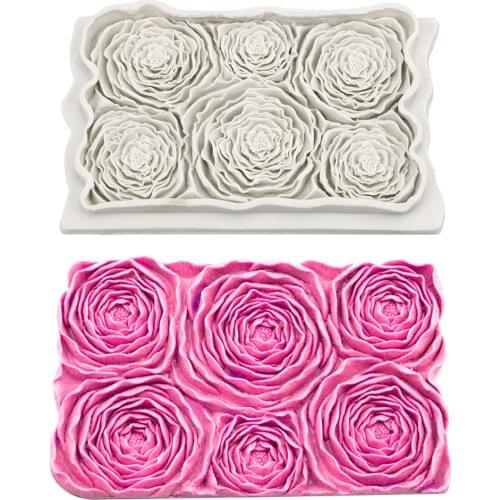 HILIFE Cake Border Fondant Mould Rosette Silicone Mold Baking Mould Sugarcrafts Chocolate Baking Tools Cake Decorating Tools