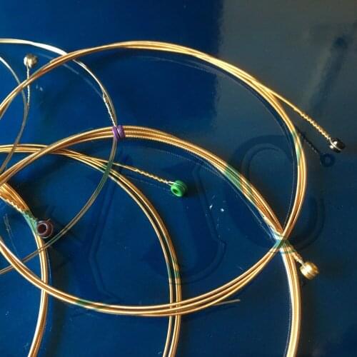 10 Sets Guitar Acoustic Strings EXP26 (011 015 022 032 042 052) Warm Bright Balanced Tone Coated Phosphor Bronze