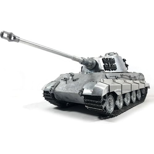 MATO Metal 1/16 German King Tiger Infrared Barrel Recoil RTR RC Tank 1228 TH16971-SMT4