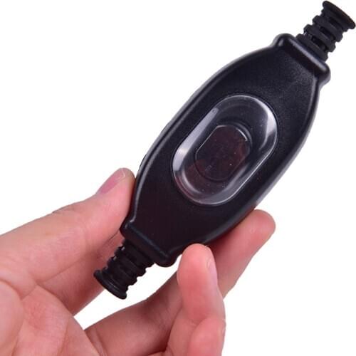 Waterproof In Line Switch Cord Switch IP65 Round Wire Contact Double Cut Switch