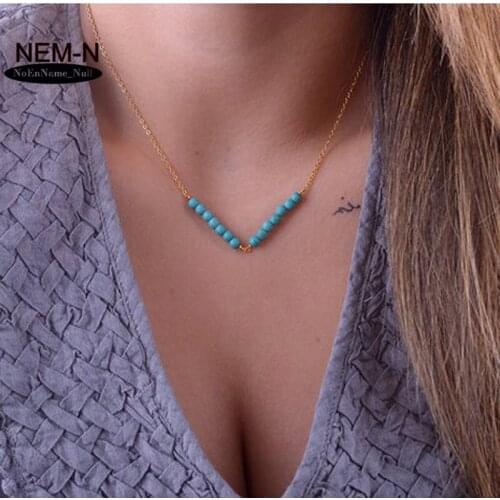 Present beads new Chain Necklace Long Strip Pendant Necklace Collar joyeria collier femme for Women collares populares 2017