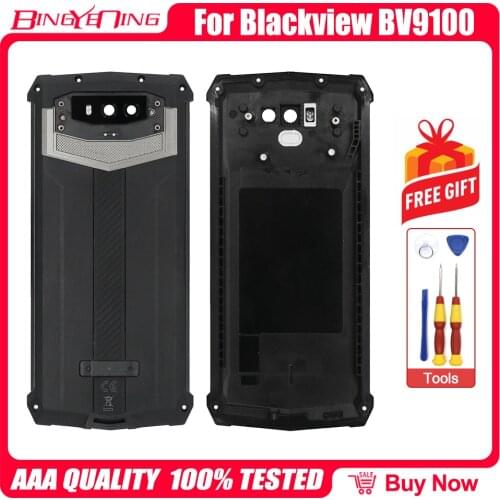 100% New Original Battery Cover Back housing case For Blackview BV9100 Back cover Repair Replacement Accessories Parts