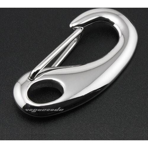 316L Stainless Steel Keychain Accessories Clasp 3P001_#5Pieces