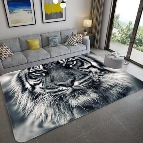 3d carpet Living room rug for living room and bedroom kids room floor mat parlor large size kitchen tiger tapis home Decorative