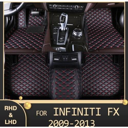 MIDOON Car floor mats for Infiniti FX series 2009 2010 2011 2012 2013 Custom auto foot Pads automobile carpet cover
