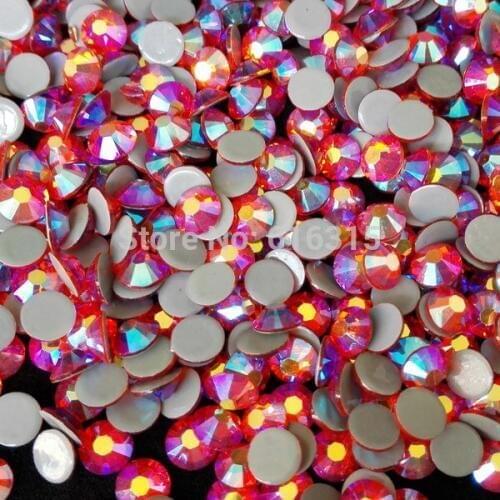 Free shipping !!! DMC SS 20 hot fix rhinestone light siam AB 1440pcs each pack high quality cutting for 2014 winter glove