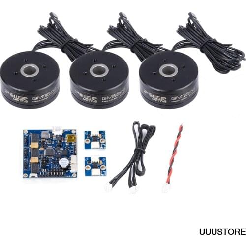 Iflight Ipower AlexMos 32 BIT Extended BGC with GM3506 GM3506-130T Brushless Motor Combo Set for Camera Aerial Photography