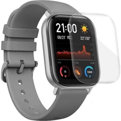 1pc TPU Soft For Xiaomi Huami Amazfit GTS Watch TPU Soft Screen Protector Non-Tempered Glass Protective Film For Mi Amazfit GTS