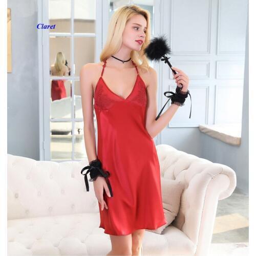 New arrival pure silk lady neck sling sleeveless sexy nightgown,100% silk V-neckline elegant lace hollow-out sleeping dress