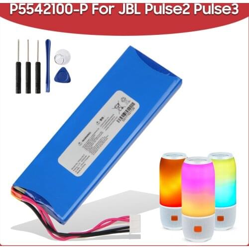 Original Replacement Battery P5542100-P 6000mAh For JBL Pulse2 Pulse3 Portable Bluetooth Speaker Batteries