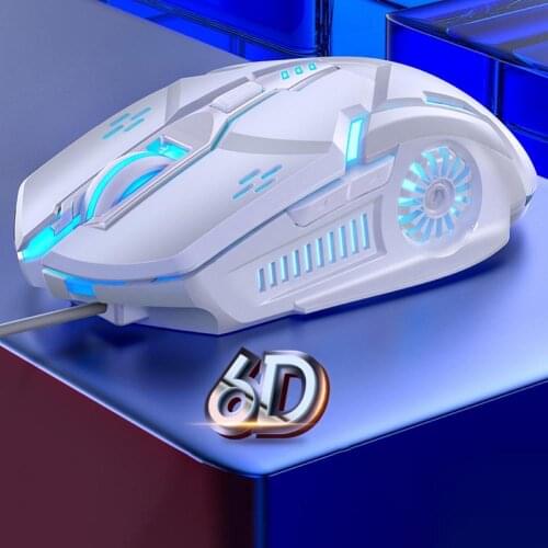 G5 Six-button Machinery Gaming Mouse Cable Computer Gaming Desktop Laptop Universal Silent Mute the Mouse over