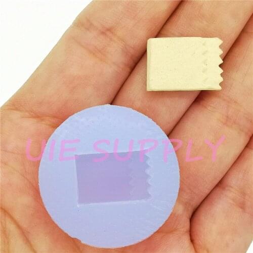 QYL489U 16.7mm x 11.3mm Silicone Mold Fondant Cake Decoration Candy Resin Clay Earrings Necklace Craft Soap Candle FOOD SAFE