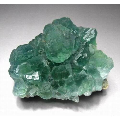 853g Blue-Green Fluorite Cluster on Matrix - crystals and stones healing Mineral specimen Home Decor feng shui decoration