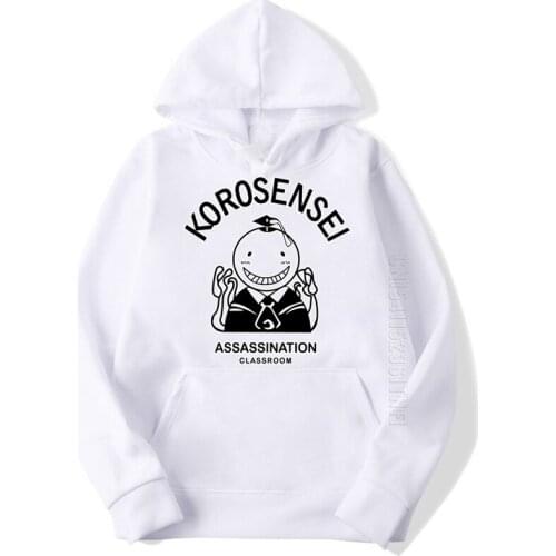 Assassination Classroom Korosensei Anime Hoodies Men And Women Autumn Daily Casual Pullover Sweats Hoodie Streetwears