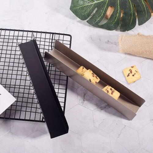 U-Shaped French Bread Baking Mold Carbon Steel French Toast Mold Biscuits Shaper Cake Baking Tools Non-Stick Cookies Mould