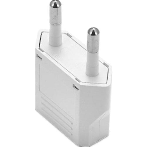 Universal white black 10A 220V small power conversion plug European standard Italy Switzerland travel study plug