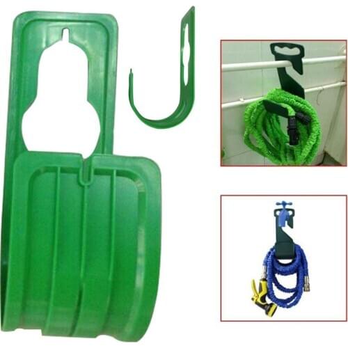 SOLEDI Expandable Garden Hose Pipe Holder Wall Hanger Flexible Supply Mounted ABS Expanding Home