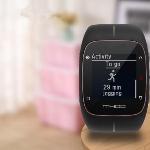 3PCS Tempered Glass Clear Protective Film Guard For Polar M400 M430 SmartWatch Sport Watch Toughened Full Screen Protector Cover