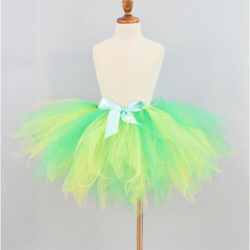 Girls Fairy Fluffy Tutu Skirt Baby First Birthday Party Tulle Skirt Kids Dance Ballet Girl Clothes Photo Props Newborn-12Y