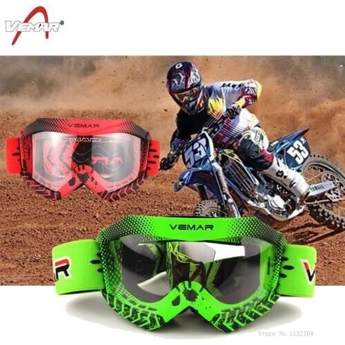 Vemar Professional Children Motorcycle Glasses Youth Motocross Helmet Goggles Kids MX MTB Off-Road Dirt Bike cycling Goggles