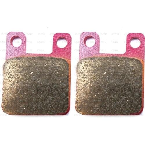 For PEUGEOT 50 Blaster RS12 TKR Furious WRC Trekker Metal-X Urban Black Vivacity AJP cal. 100 Road 125 Elyseo Front Brake Pads